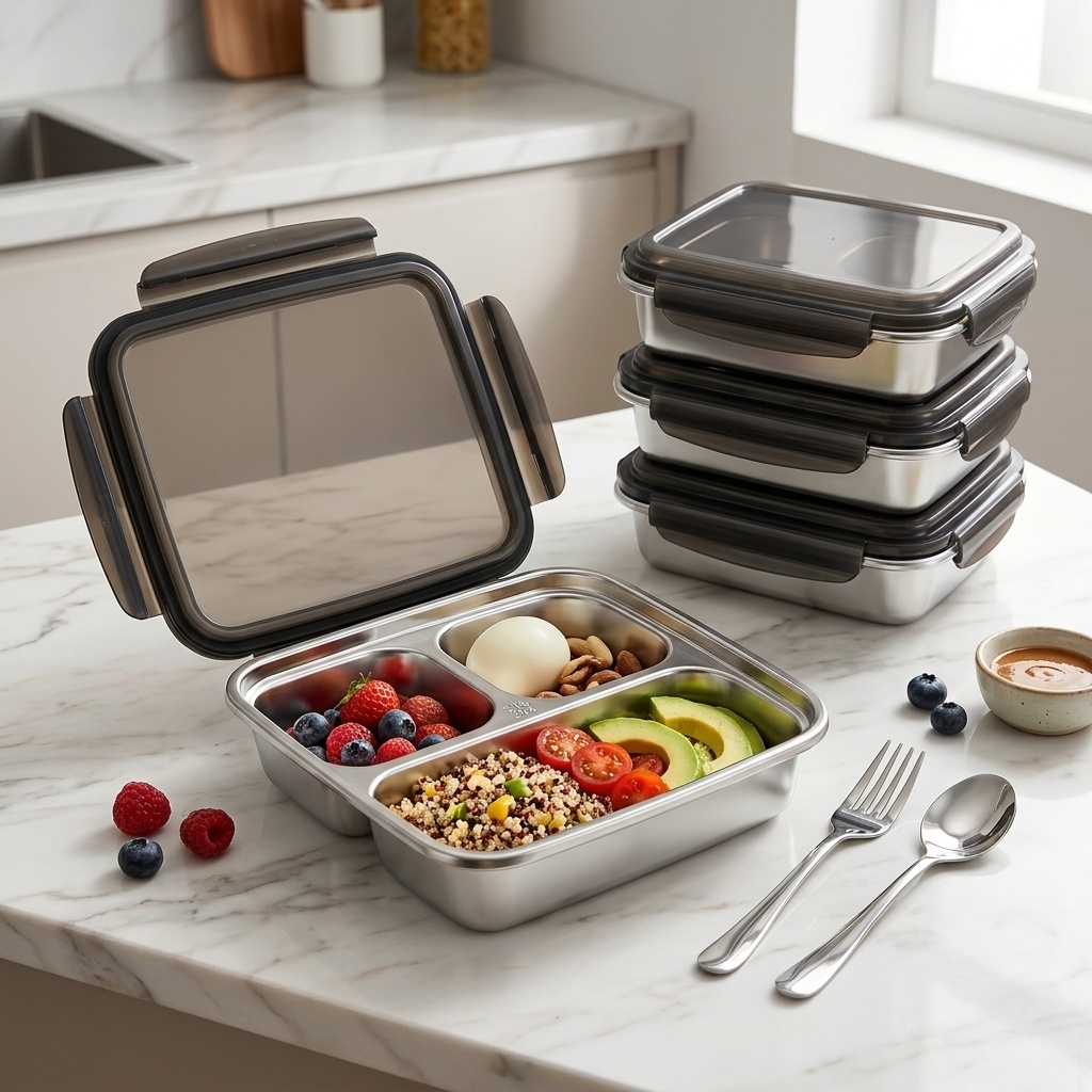 Meal Prep Bowl - Boîte à lunch grande capacité avec