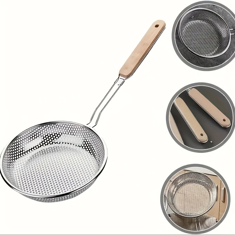 Meal Prep Noodles - Passoire en acier inoxydable avec manche