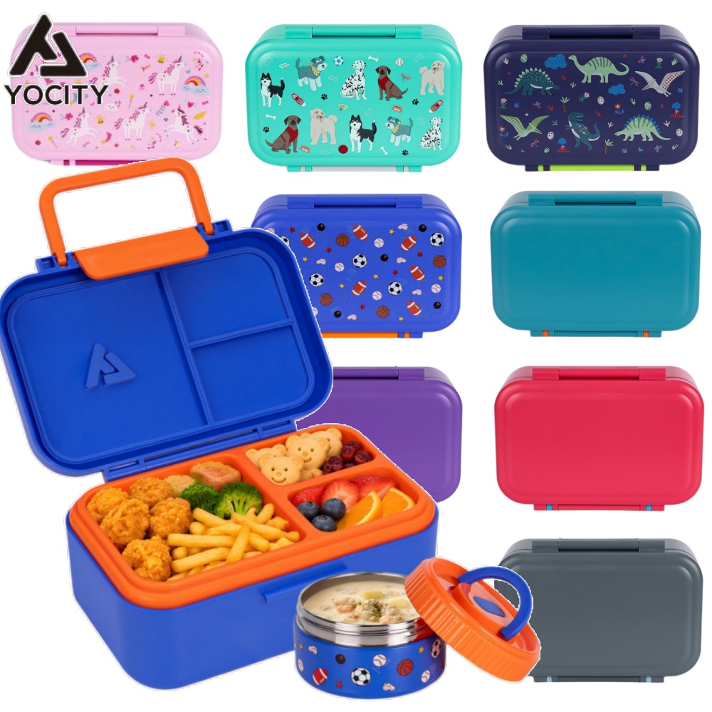 Meal Prep Co - Boîte à lunch Bento avec pot