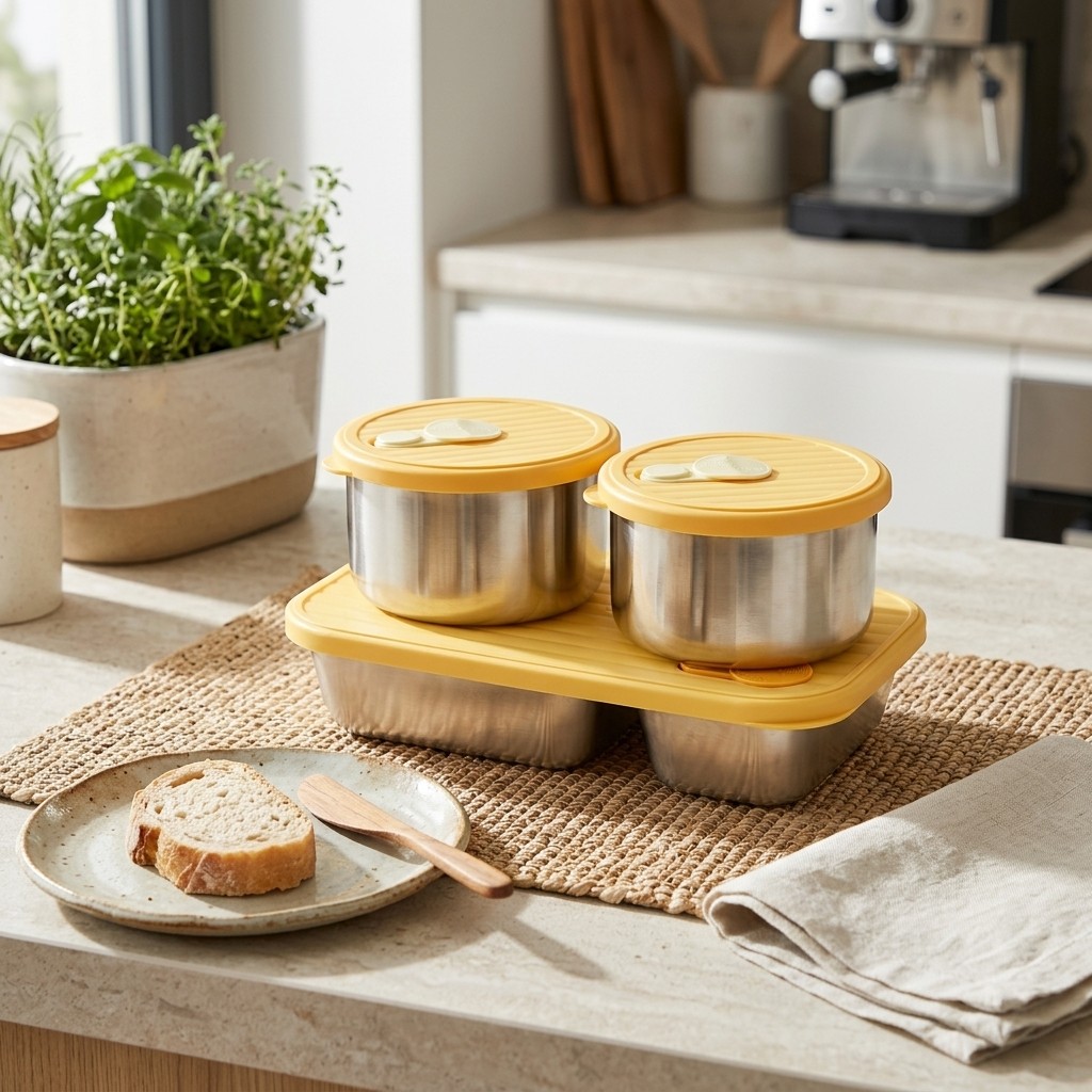 Meal Prep Ideas - Boîte à lunch en acier inoxydable