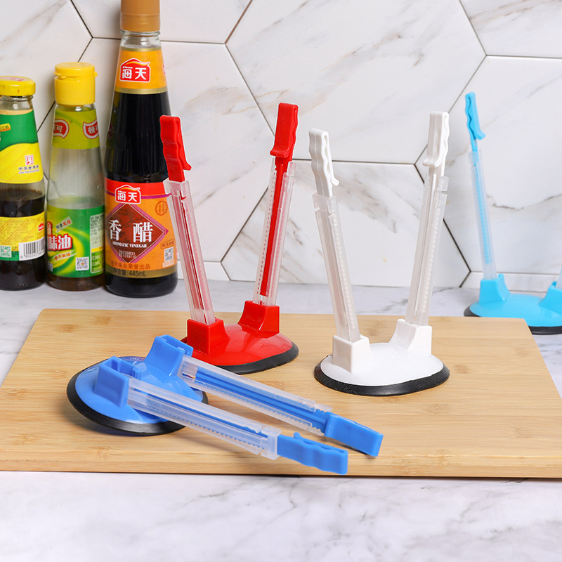 Meal Prep Ziplock - Support de rangement réglable pour sacs