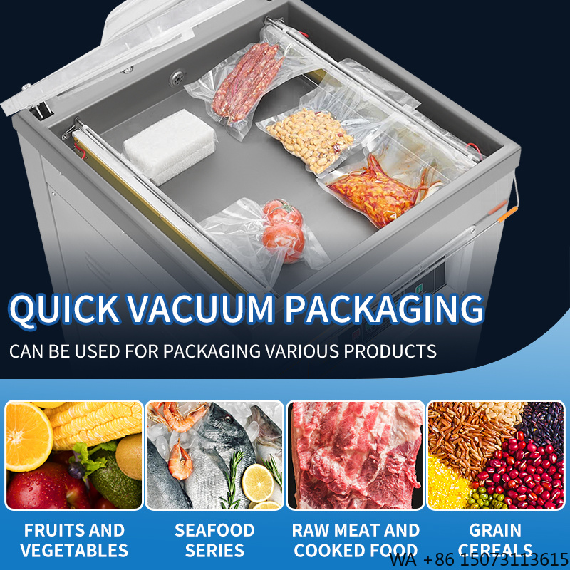 Meal Prep Vacuum Sealer - Scelleuse sous vide verticale semi-automatique DZ-500