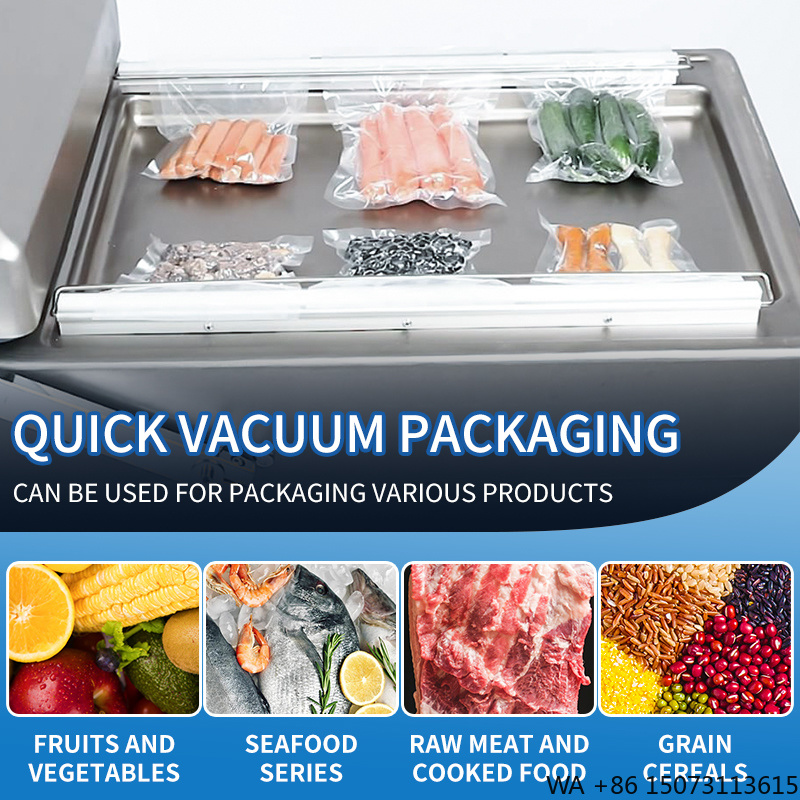 Meal Prep Vacuum Sealer - Scelleuse sous vide commerciale DZ-500 à