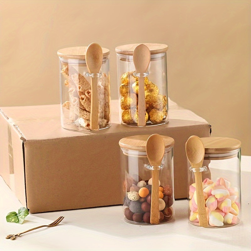 Meal Prep Jar - Pot à bonbons de 280 ml,