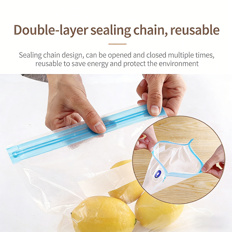 Sacs de conservation sous vide - Meal Prep Ziplock avis et prix