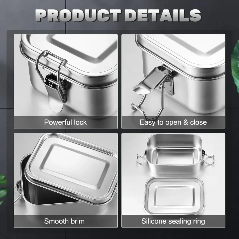 Boîte à déjeuner en acier inox - Meal Prep Ideas avis et prix