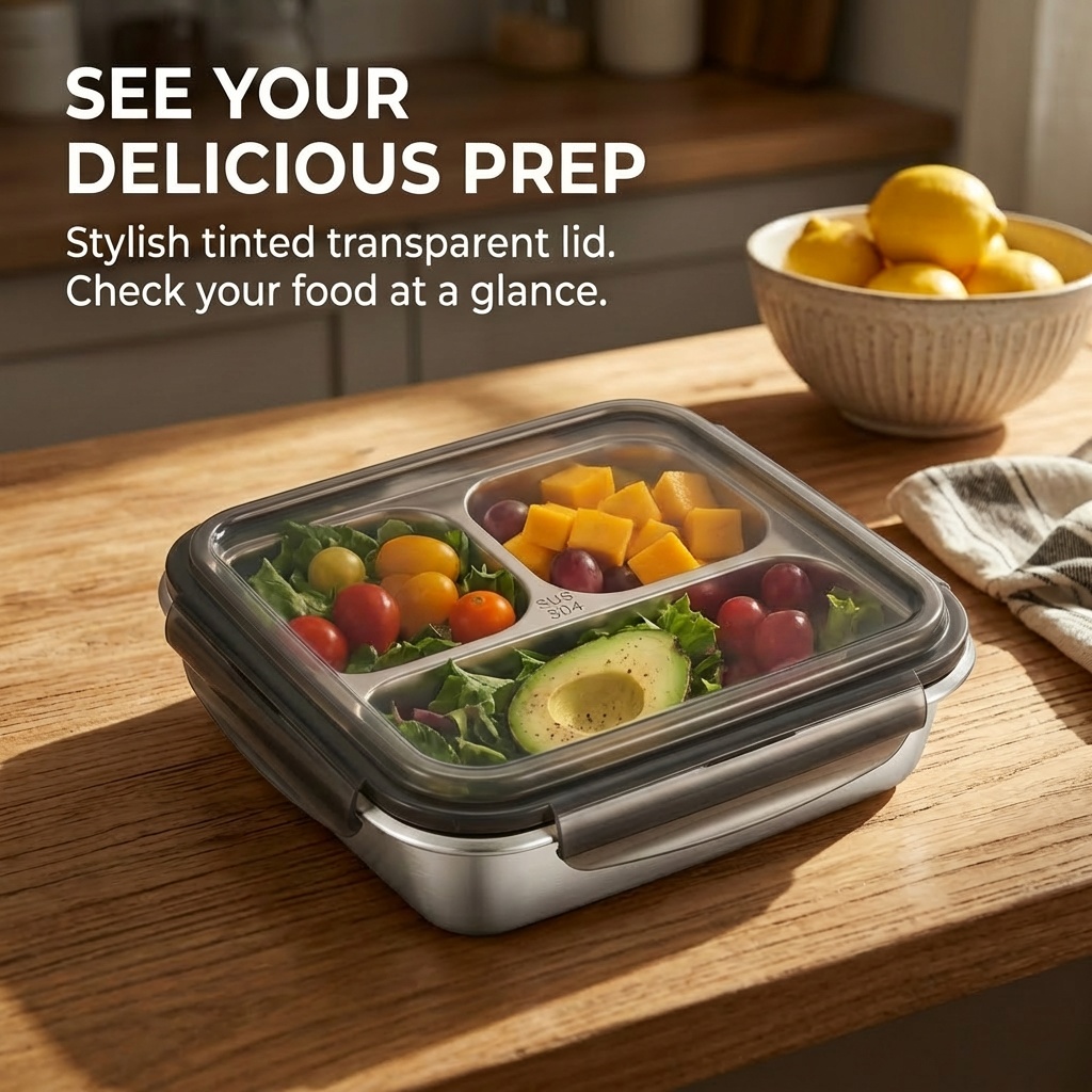 Boîte à lunch grande capacité  - Meal Prep Bowl avis et prix