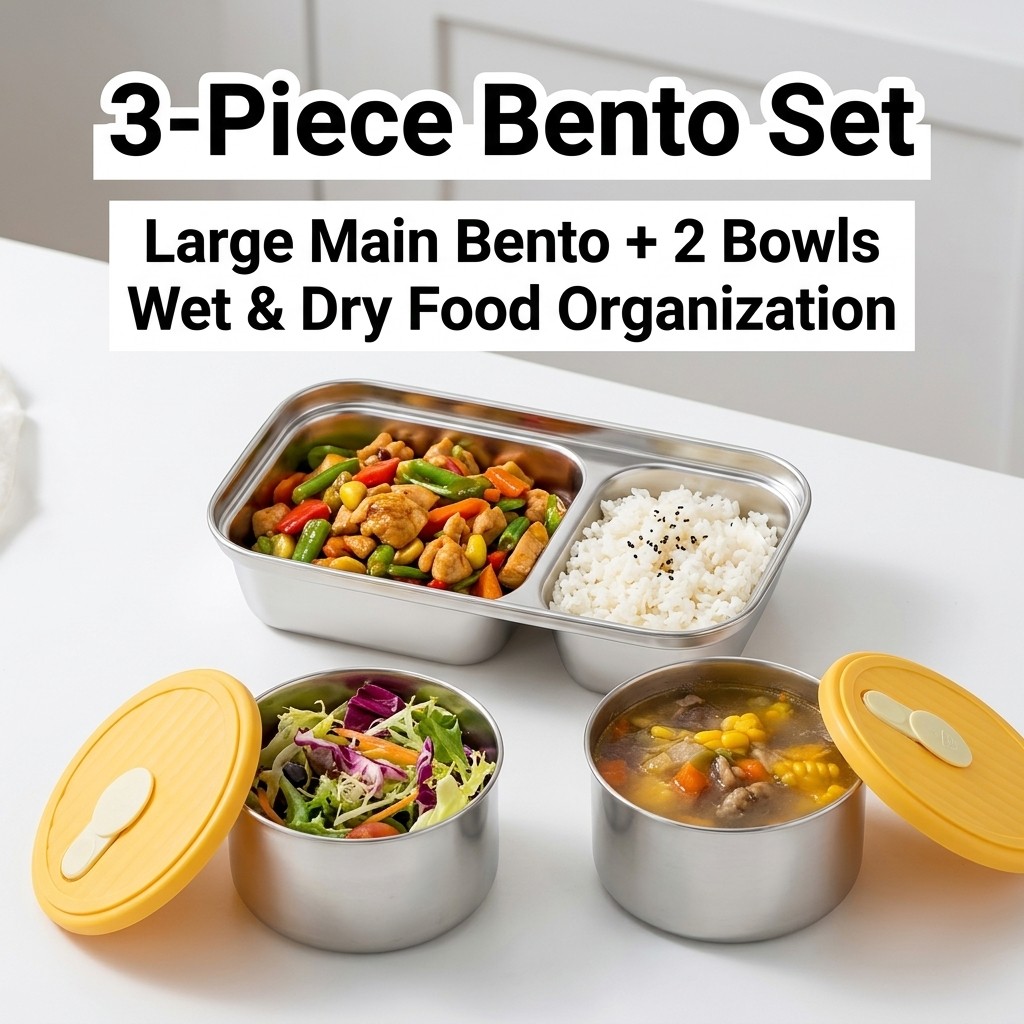 Boîte à lunch en acier inoxyda - Meal Prep Ideas avis et prix