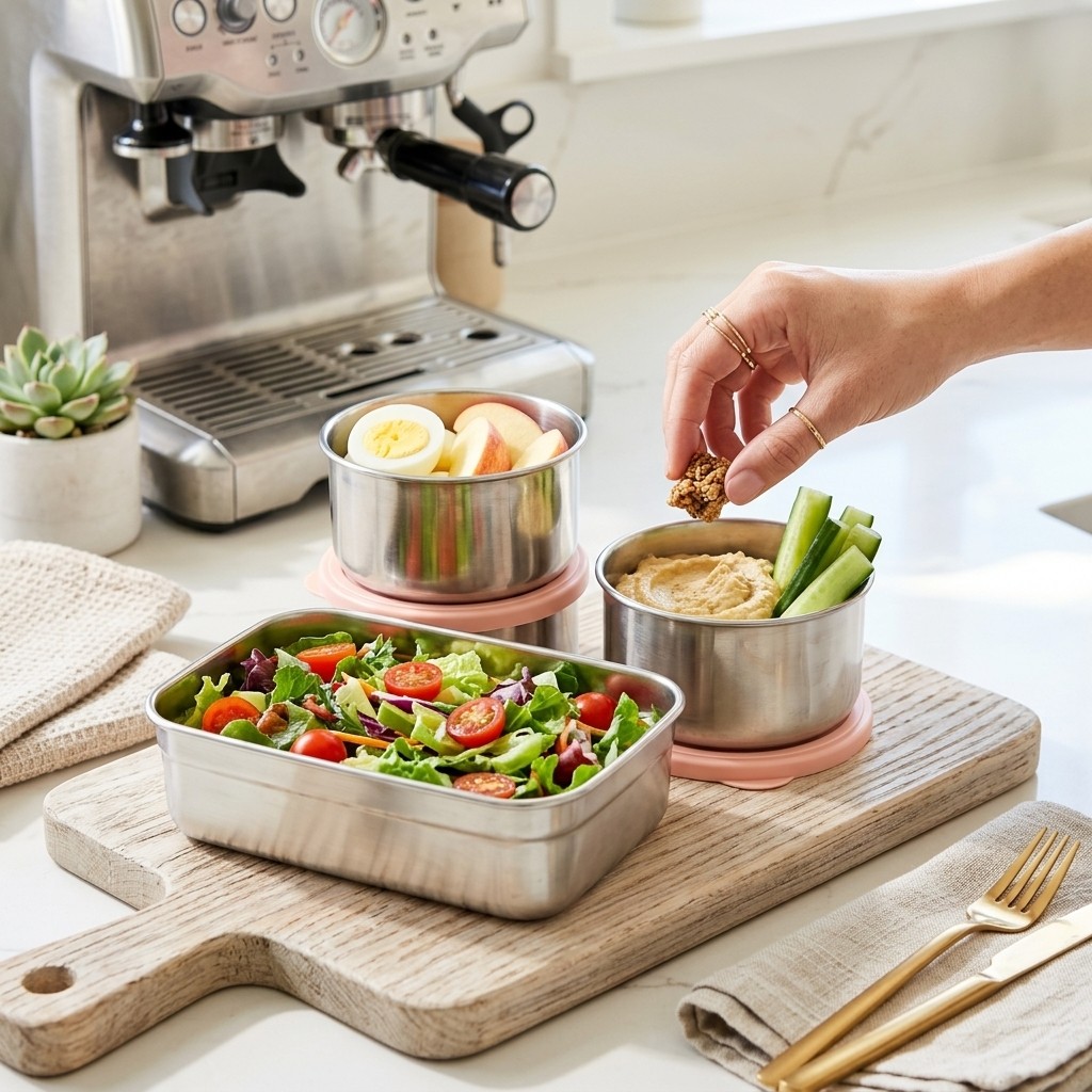 Boîte à lunch en acier inoxyda - Meal Prep Ideas avis et prix