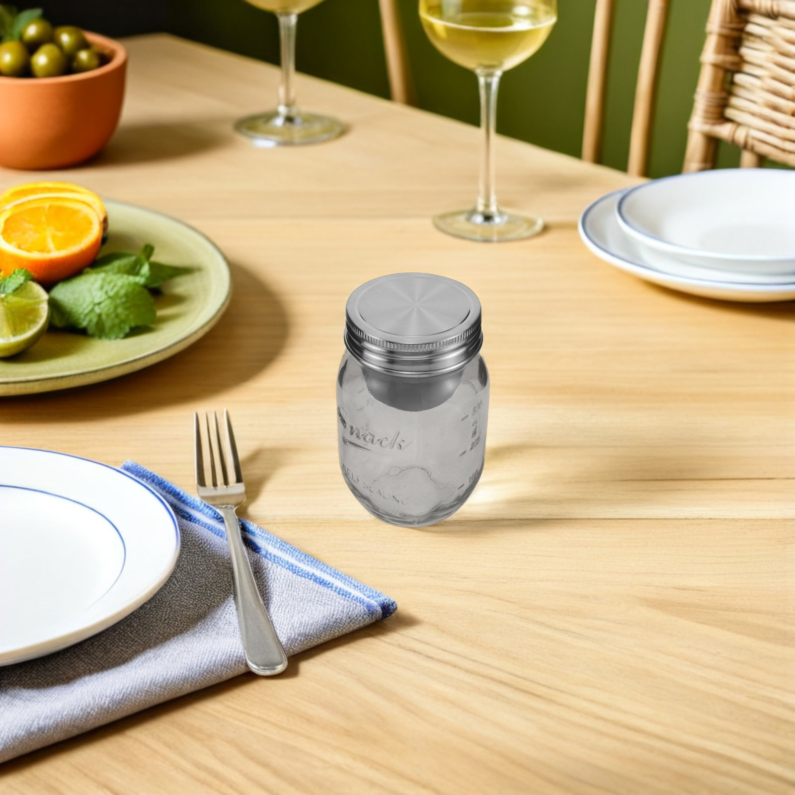 Bocaux à salade en verre 16 fl - Meal Prep Jar avis et prix