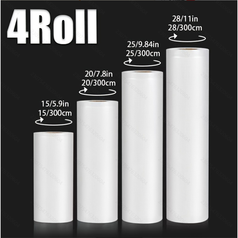 4 sacs sous vide : 4 rouleaux  - Meal Prep Co avis et prix