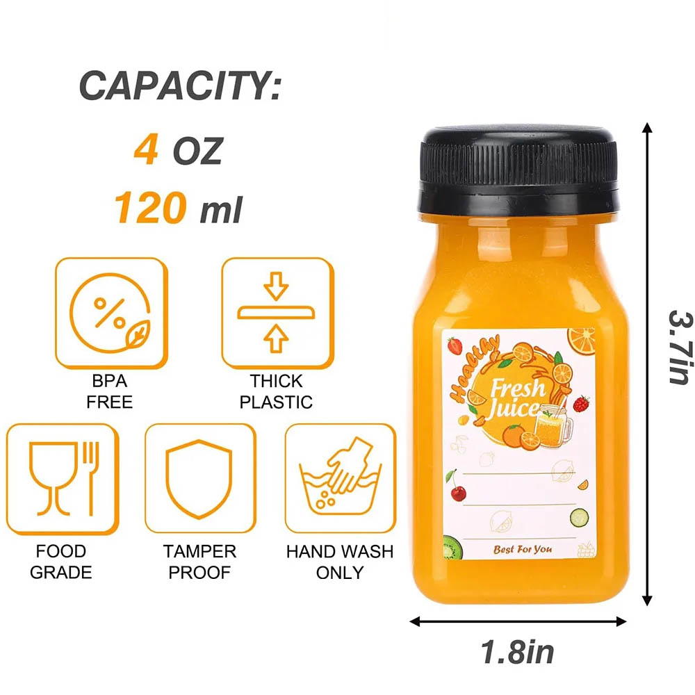 Bouteilles de jus en plastique - Meal Prep Juice Bottles avis et prix