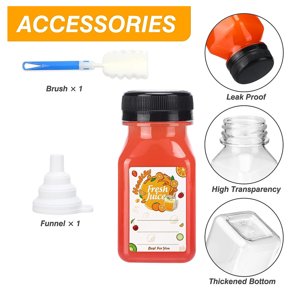 Bouteilles de jus en plastique - Meal Prep Juice Bottles avis et prix