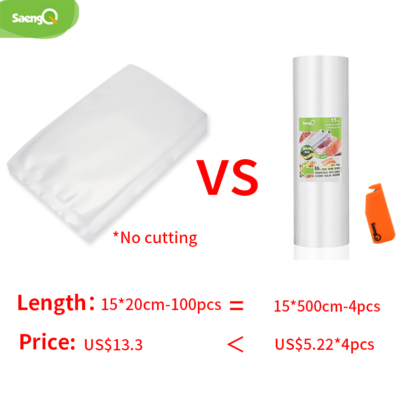SaengQ – sacs sous vide de cui - Meal Prep Vacuum Sealer avis et prix