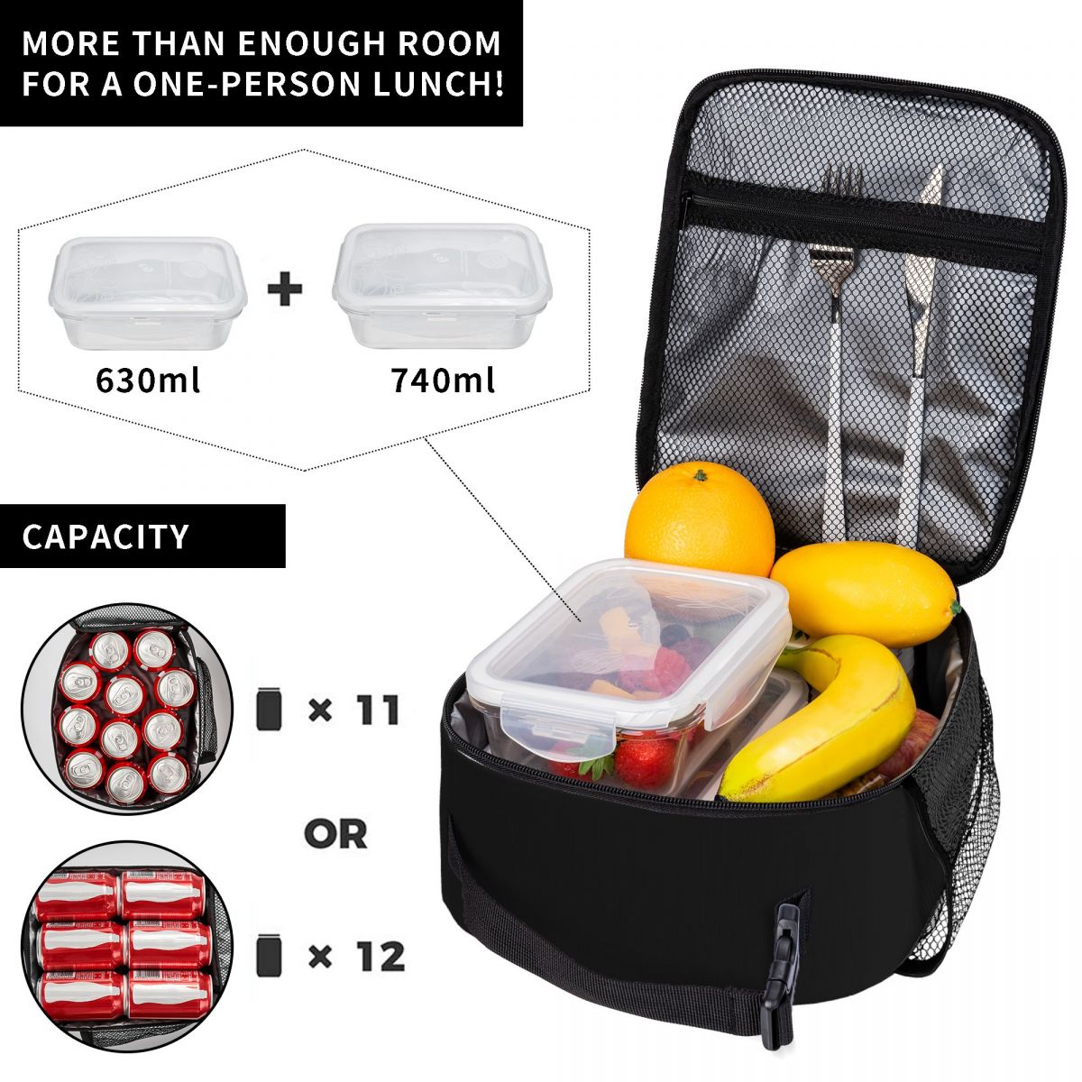 Sac isotherme à carreaux grand - Meal Prep Co avis et prix