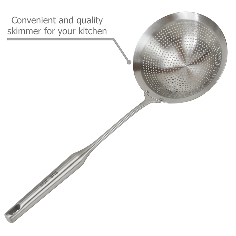 Cuillère écumoire en acier ino - Meal Prep Noodles avis et prix