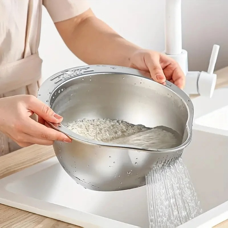 Passoire de lavage en acier in - Meal Prep Noodles avis et prix