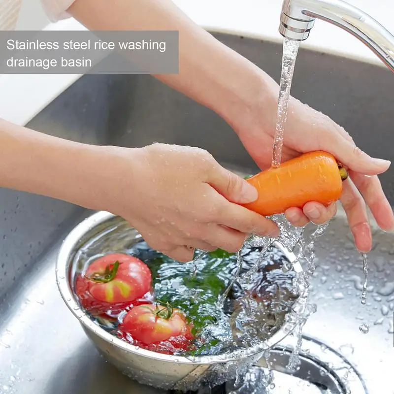 Passoire de lavage en acier in - Meal Prep Noodles avis et prix