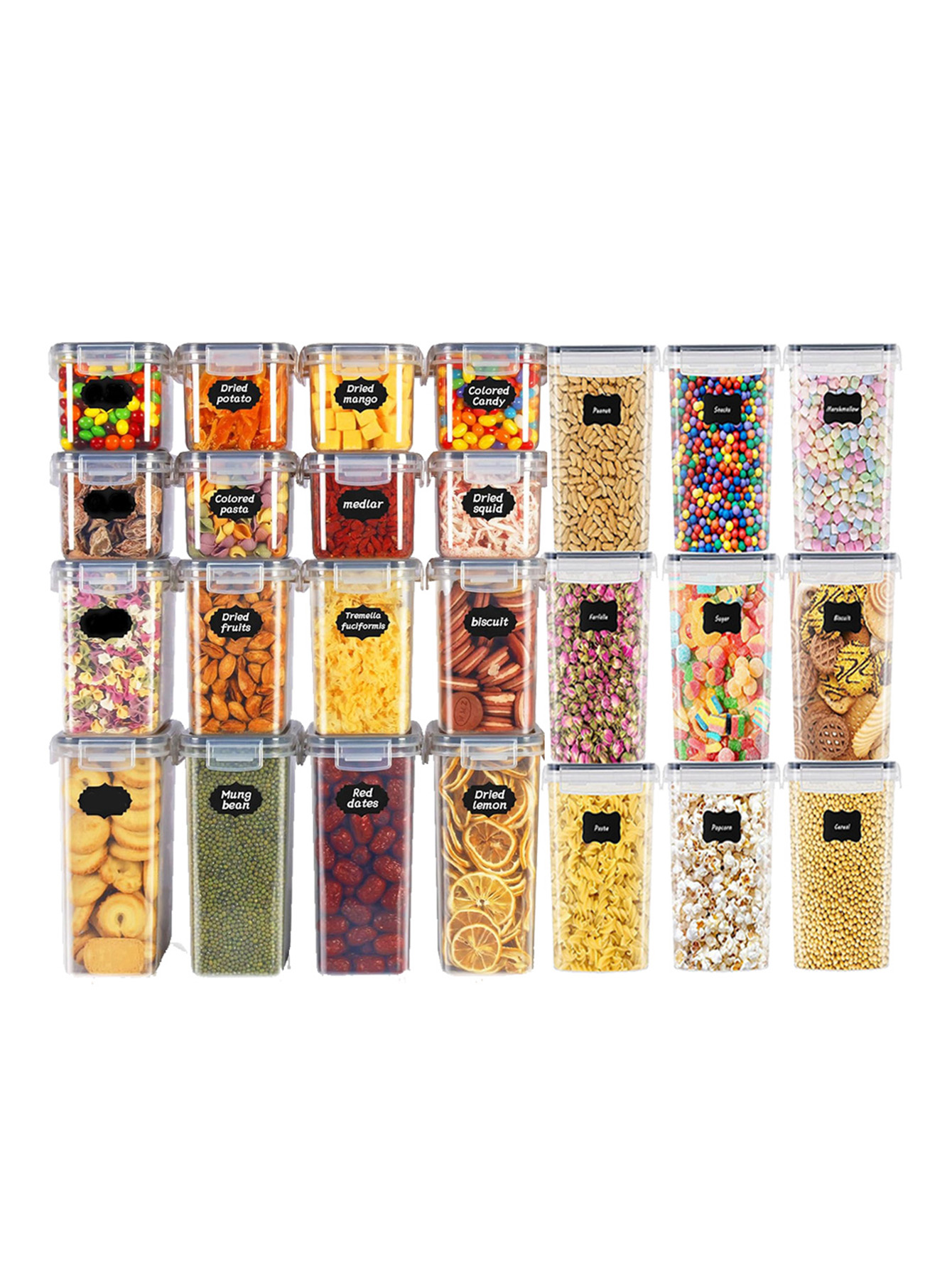 48 pièces, Contenants de stock - Meal Prep Jar avis et prix