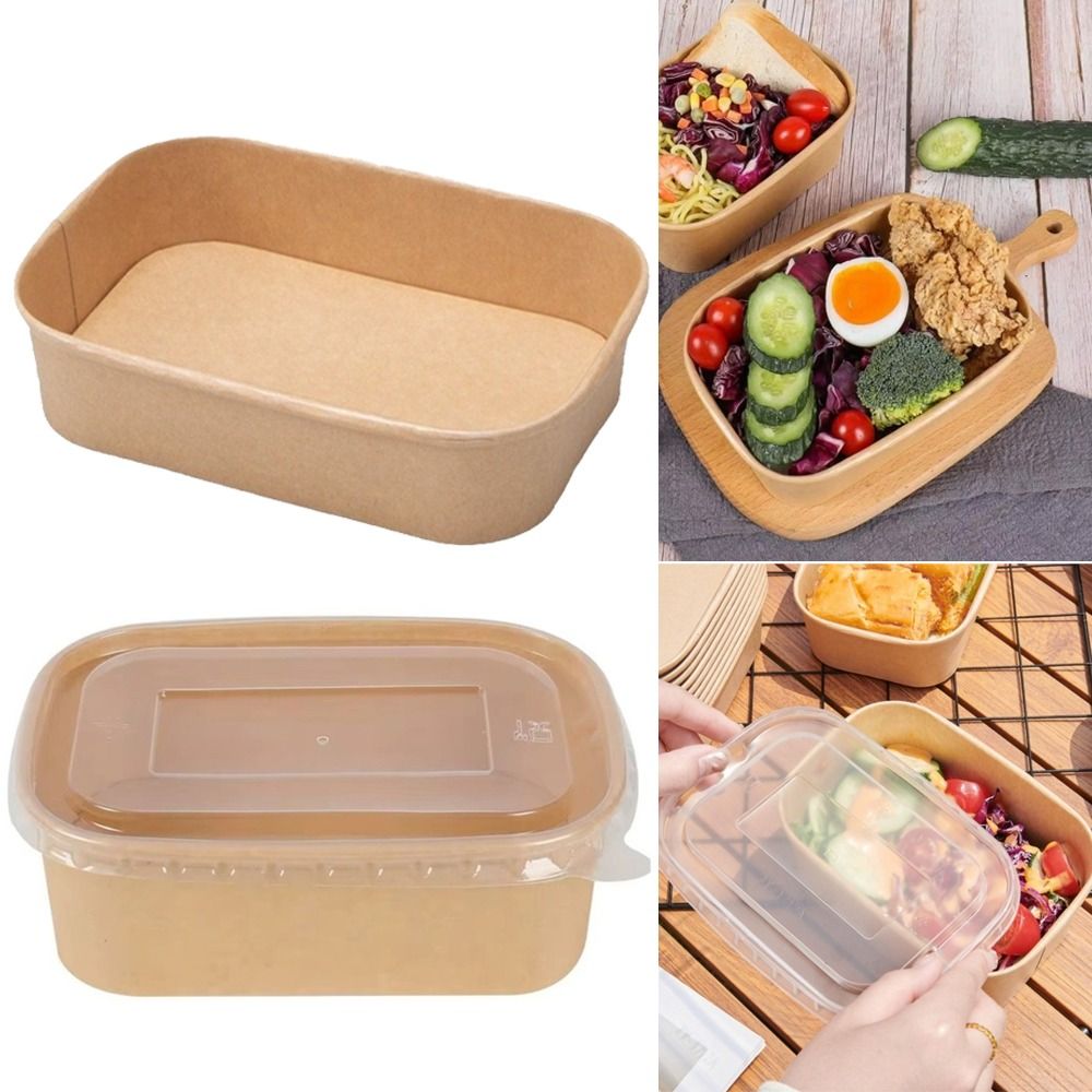 Lot de 10 boîtes repas carrées - Meal Prep Bowl avis et prix