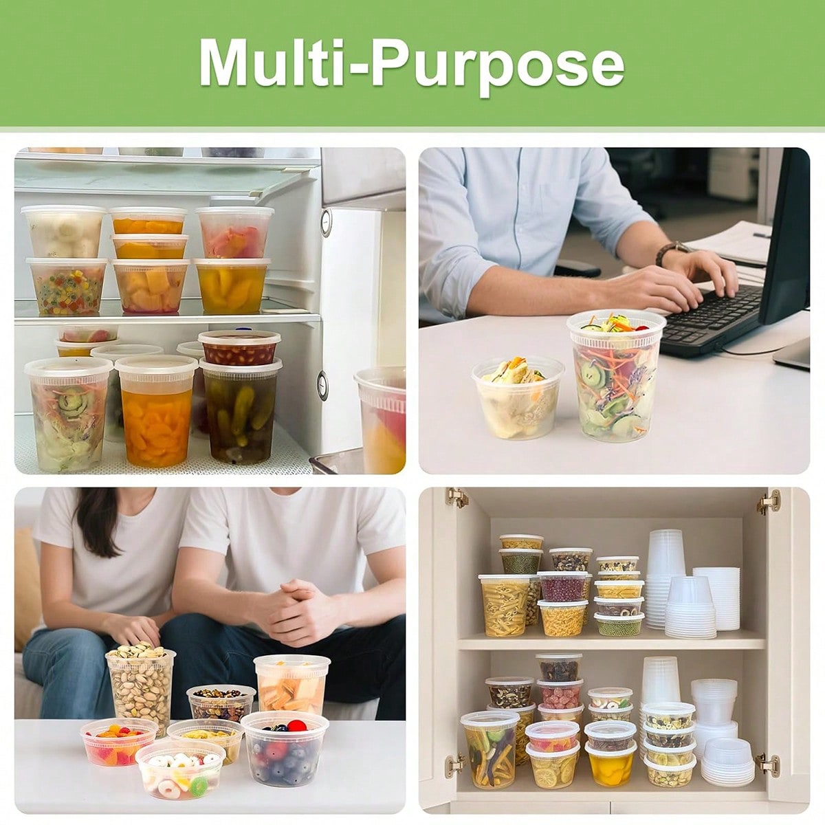 24 récipients de conservation  - Meal Prep Jar avis et prix